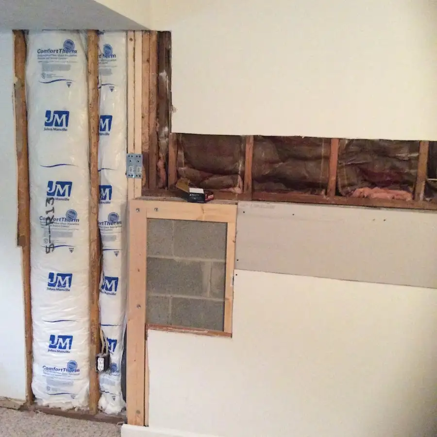 Wall insulation replacement during Structural Drying in Pleasure Point